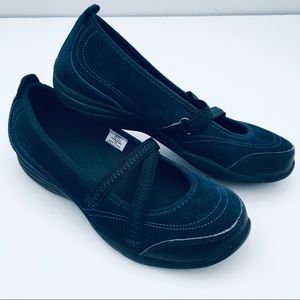 🛍 10 for $20  Lands End Navy Blue Suede Loafers